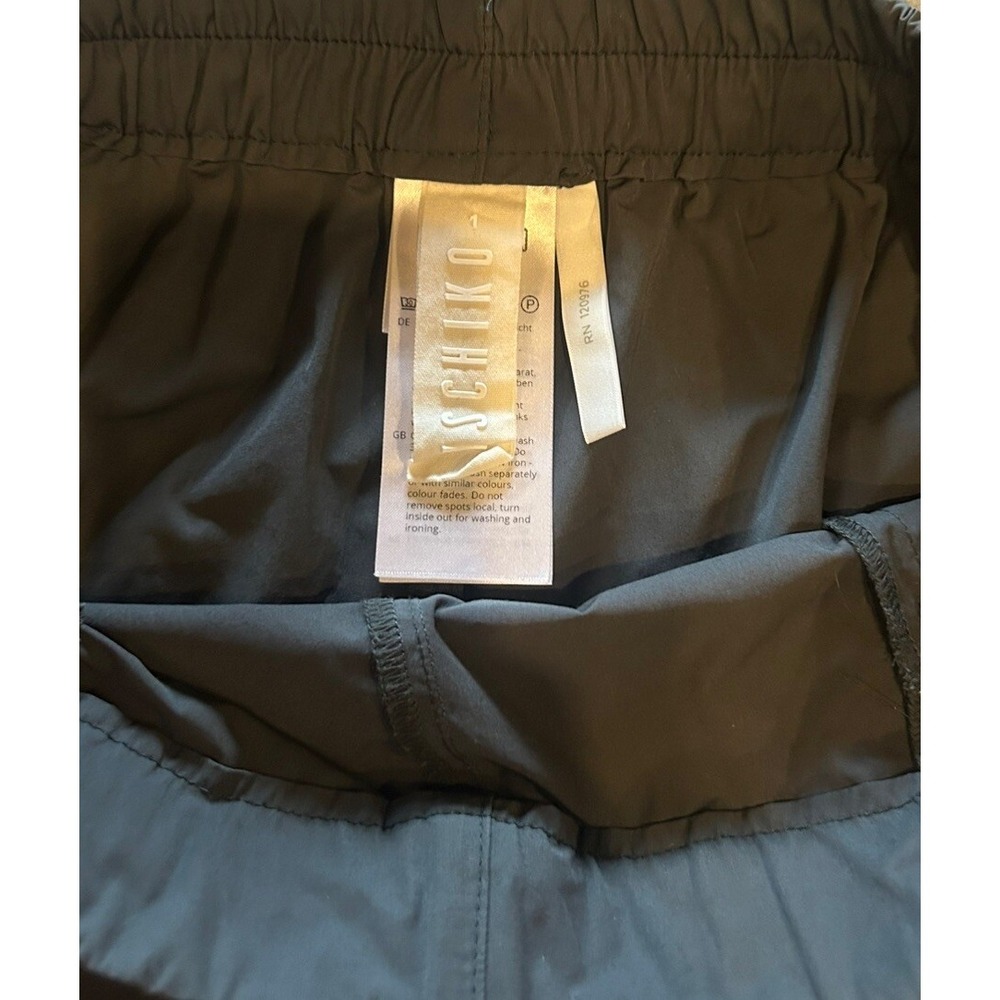 Ischiko Poplin Trousers Pants Pull On Leisure Gray - Picture 7 of 11